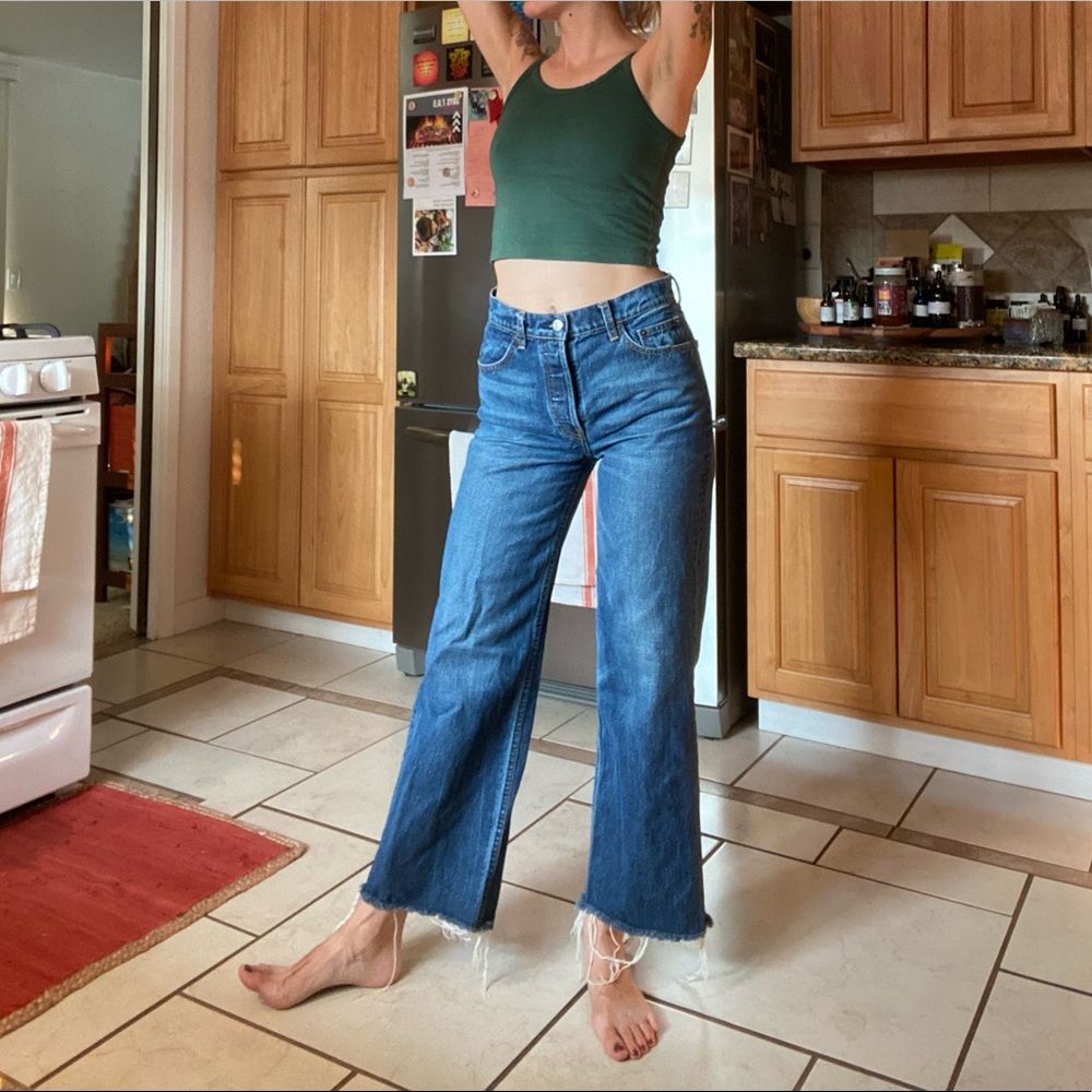 Reformation Fawcett jeans, wash: Tome